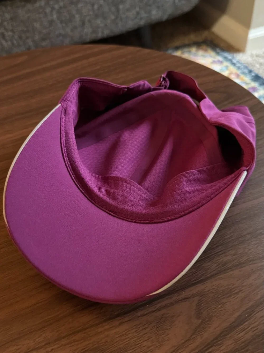 Lululemon Fast and Free Ponytail Running Hat Chilled Grape